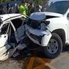 US Embassy vehicle rams into car in Islamabad | Credits: Twitter