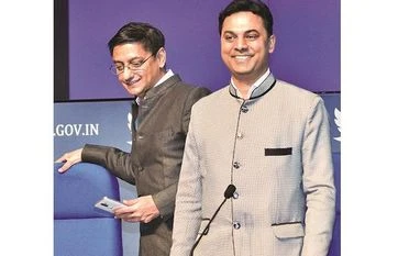 Economic slowdown bottomed out, uptick from here onwards: Subramanian K V Subramanian, Sanjeev Sanyal