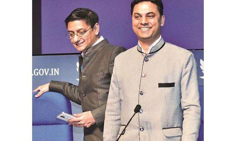 K V Subramanian, Sanjeev Sanyal K V Subramanian, Sanjeev Sanyal