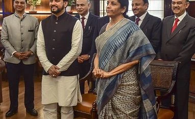 FM Nirmala Sitharaman to present Budget 2020 in Parliament today Nirmala Sitharaman, Anurag Thakur, Budget 2020