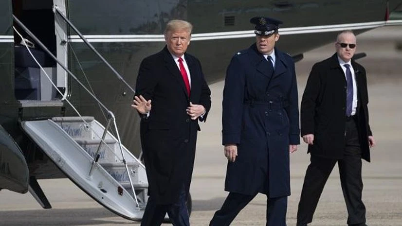 Donald Trump File photo of President Donald Trump. Photo: AP | PTI