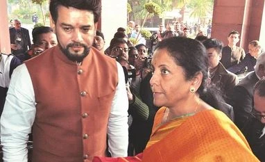 More measures to deal with Covid-19 crisis soon, says Anurag Thakur Nirmala Sitharaman, Anurag Thakur