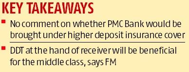 chart Govt to reintroduce FRDI Bill, no timeline yet: FM Nirmala Sitharaman