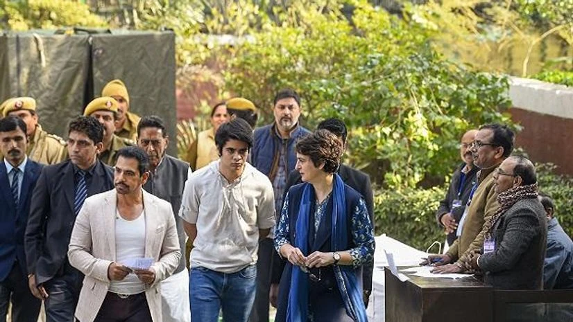 Priyanka Gandhi, Robert Vadra, Raihan Vadra, congress, INC Priyanka Gandhi, Robert Vadra, Raihan Vadra, congress, INC