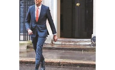 Rishi Sunak drawing up blueprint to ease UK's Covid-19 lockdown: Report Newly appointed British Chancellor of the Exchequer Rishi Sunak leaves 10 Downing Street in London Photo: Reuters