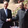 President Ram Nath Kovind with Portuguese President Marcelo Rebelo de Sousa