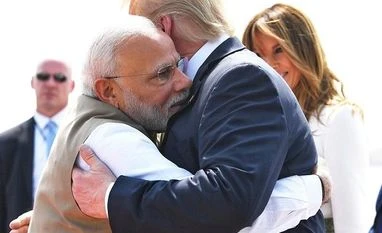 Trump's India visit: US Prez visits Sabarmati, praises 'great friend' Modi Donald Trump, Narendra Modi, Melania Trump