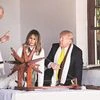 Trump, Modi, Melania