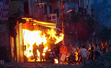 While Delhi burns delhi