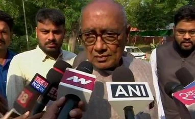Won't back down till PM agrees to have discussion in Parl: Digvijaya Singh Digvijaya Singh