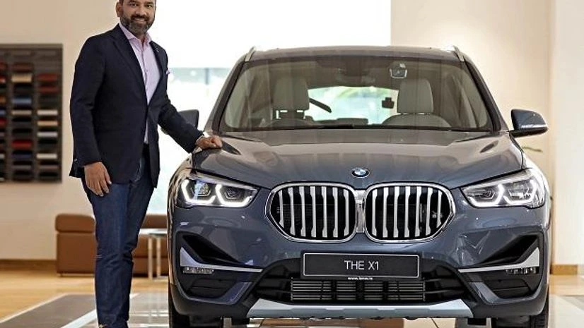 Rudratej Singh, BMW X1 Rudratej Singh, President & CEO, BMW Group India with the new BMW X1