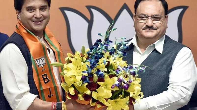 Jyotiraditya Scindia, JP Nadda Jyotiraditya Scindia, JP Nadda