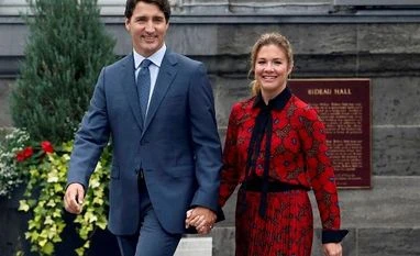 Justin Trudeau's wife Sophie Gregoire tests positive for Coronavirus Justin Trudeau, Gregoire Trudeau