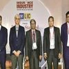 (From left) Marsh India Country Head and CEO Sanjay Kedia, Religare Health Insurance MD and CEO Anuj Gulati, Business Standard Consulting Editor Tamal Bandyopadhyay, ICICI Lombard MD and CEO Bhargav Dasgupta, and Future Generali MD and CEO Anup Rau