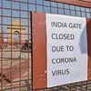 india gate, coronavirus