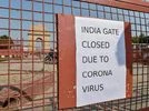 india gate, coronavirus india gate, coronavirus