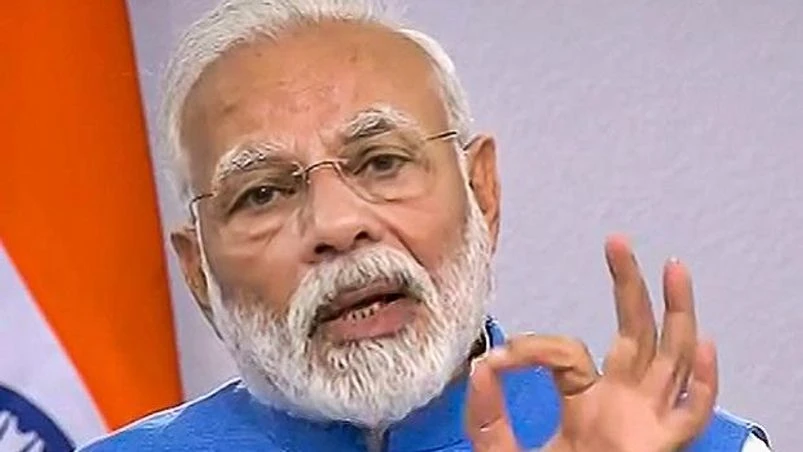 Prime Minister Narendra Modi gestures during his address to the nation on coronavirus pandemic in New Delhi, Thursday, March 19, 2020. Photo: PTI Prime Minister Narendra Modi gestures during his address to the nation on coronavirus pandemic in New Delhi, Thursday, March 19, 2020. Photo: PTI