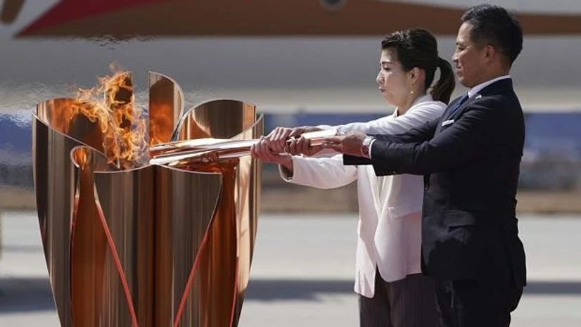 Olympic flame in Japan Olympic flame in Japan