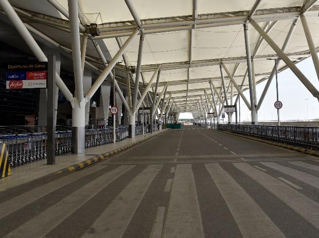 Delhi's bustling airport is now forlorn after India suspended all international and domestic passenger flights Delhi's bustling airport is now forlorn after India suspended all international and domestic passenger flights