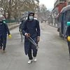 sanitation workers, srinagar, kashmir, coronavirus