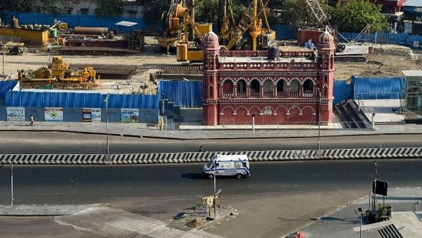 coronavirus An ambulance passes near the Central Railway Station during a nationwide lockdown, imposed in the wake of coronavirus pandemic, in Chennai. Photo: PTI