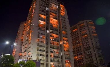 Exuberant irrationality coronavirus, light lamps