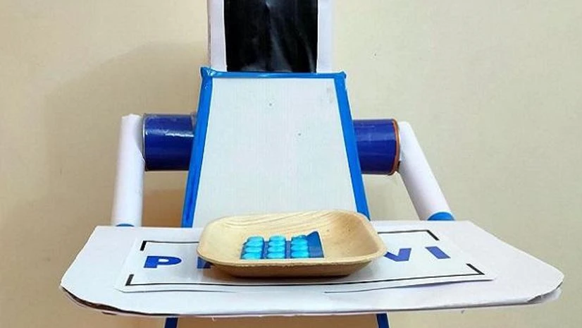 The robot Prithvi The robot Prithvi