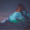 matterhorn, switzerland, indian flag
