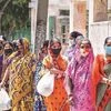 coronavirus, people, community, covid-19, poor, woman, women, population, masks