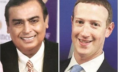 Jio-FB combine a value-creation opportunity for India's small businesses: Ambani Mark Zuckerberg, Mukesh Ambani