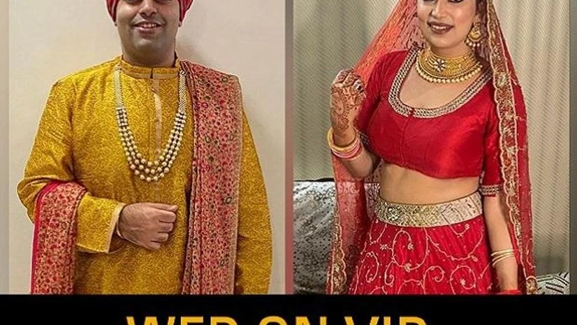 online wedding Sushen Dang and Keerti Narang