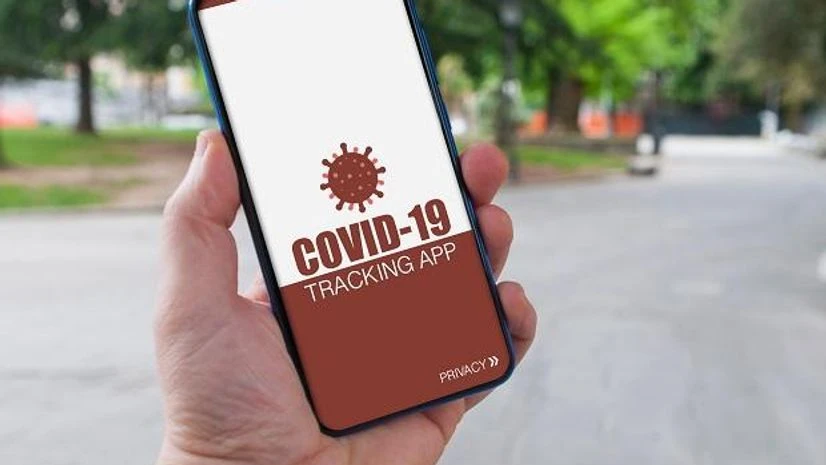 Contact tracing app Photo: Shutterstock Contact tracing app Photo: Shutterstock