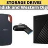 Top storage drives pick from Sandisk and Western Digital