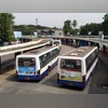BMTC buses, lockdown 4.0, Bengaluru Metropolitan Transport Corporation, bus services BMTC buses resuming operations in Bengaluru. Photo: Saggere Radhakrishna