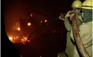 Several files gutted in fire at Noida Authority office, probe ordered Delhi fire