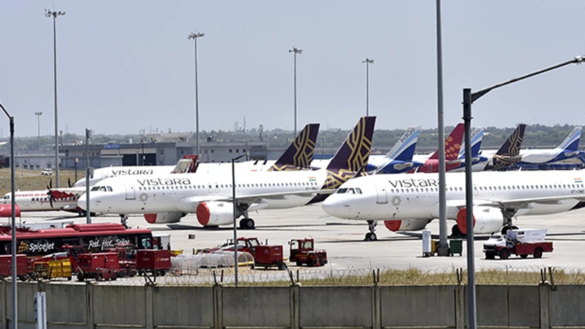 IGI airport, lockdown 4.0, Indira Gandhi International Airport Indira Gandhi International Airport Authorities preparing airport during the fourth phase of nationwide lockdown to curb the spread of coronavirus, in New Delhi. Photo: Dalip Kumar.