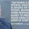 Sun Pharma to test two drugs for treatment of Covid-19, stock up 3.5%