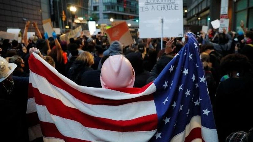 George Floyd, US Violence Protestors rally against the death in Minneapolis police custody of George Floyd in Boston, Massachusetts, U.S.