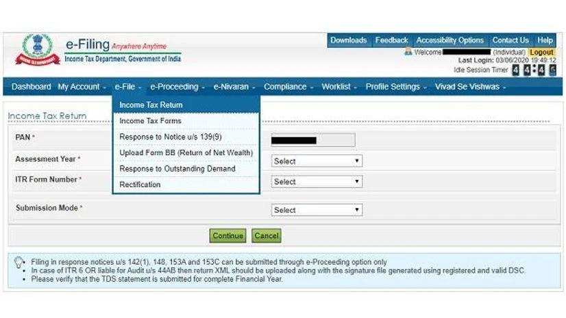 ITR filing ITR filing