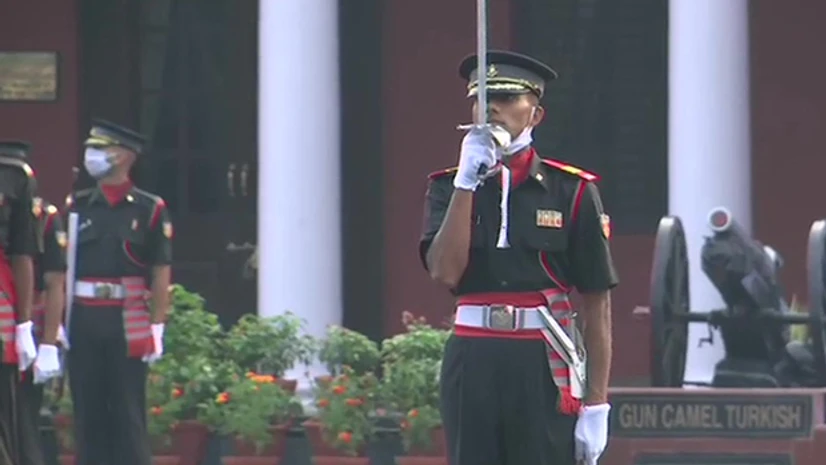 Passing out parade, Indian army Photo: ANI