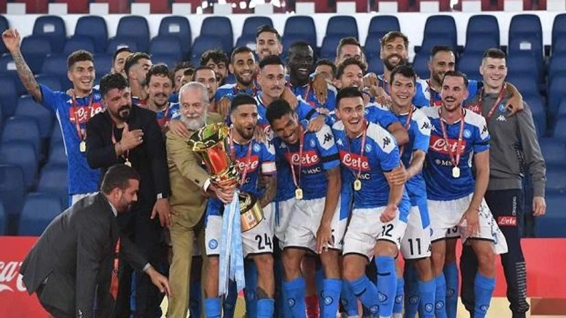 Napoli wins its 6th Coppa Italian Trophy Napoli wins its 6th Coppa Italian Trophy