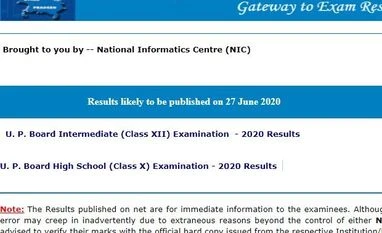 UP board result 2020: 12th result out; Get direct link, how to check marks up board result