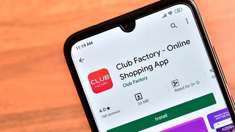 Club Factory, Chinese app Photo: Shutterstock