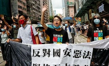 Beijing-imposed national security law in Hong Kong completes one year Hong Kong protest