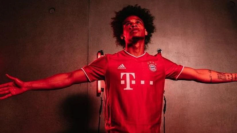 Leroy San, Bayern Munich Leroy San, Bayern Munich