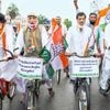 congress, fuel price hike, protest