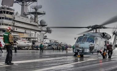 Two US Navy warships operating in Mideast affected by coronavirus pandemic US Navy