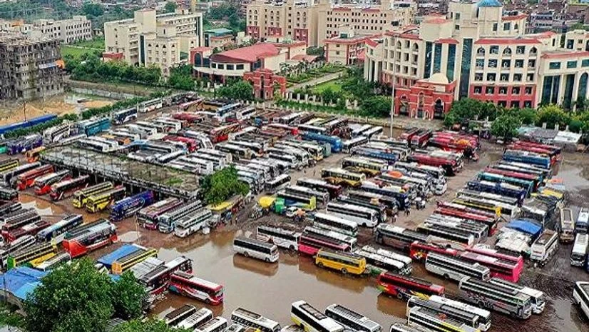 Coronavirus, lockdown, patna, bus, transport Coronavirus, lockdown, patna, bus, transport