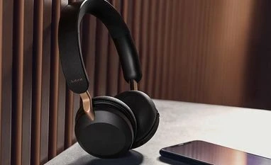 Jabra launches Elite 45h on-ear headphones in India for Rs 9,999 The speakers enable music to be delivered while the dual-mic design removes noise around so one can enjoy crystal clear calls