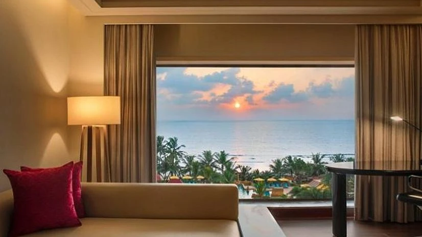 JW Marriott Work from a quiet corner at your study table in this suite at JW Marriott even as you enjoy picturesque views of the Arabian sea in five-star ambience